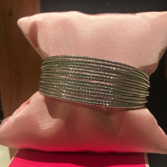 NWOT brushed silver tone bracelet - Picture 6 of 8